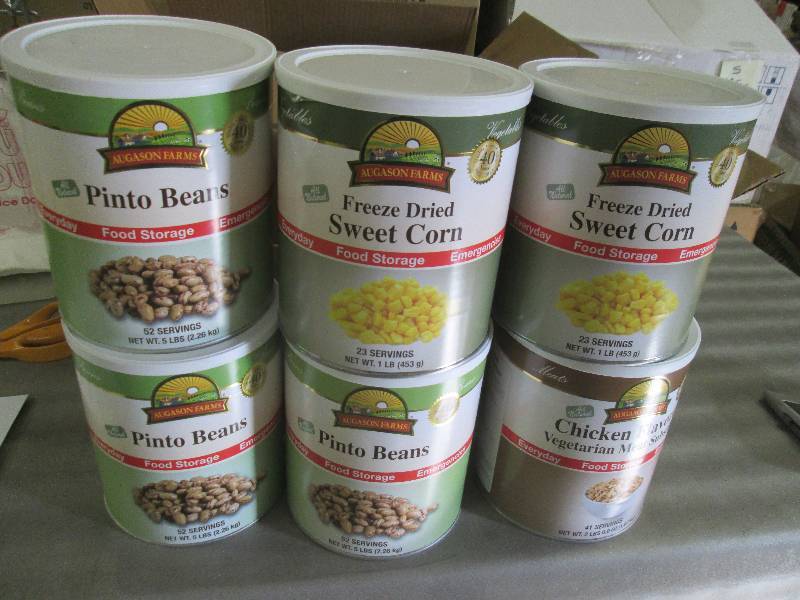 Case of 6 Large Cans Augason Farms ...