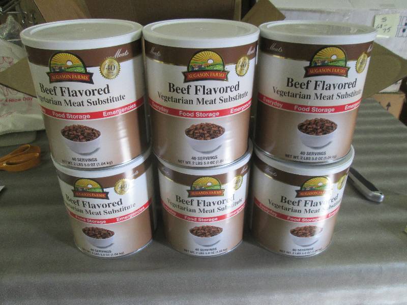 Case of 6 Large Cans Augason Farms ...