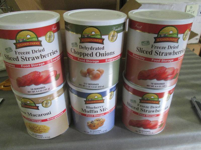Case of 6 Large Cans Augason Farms ...
