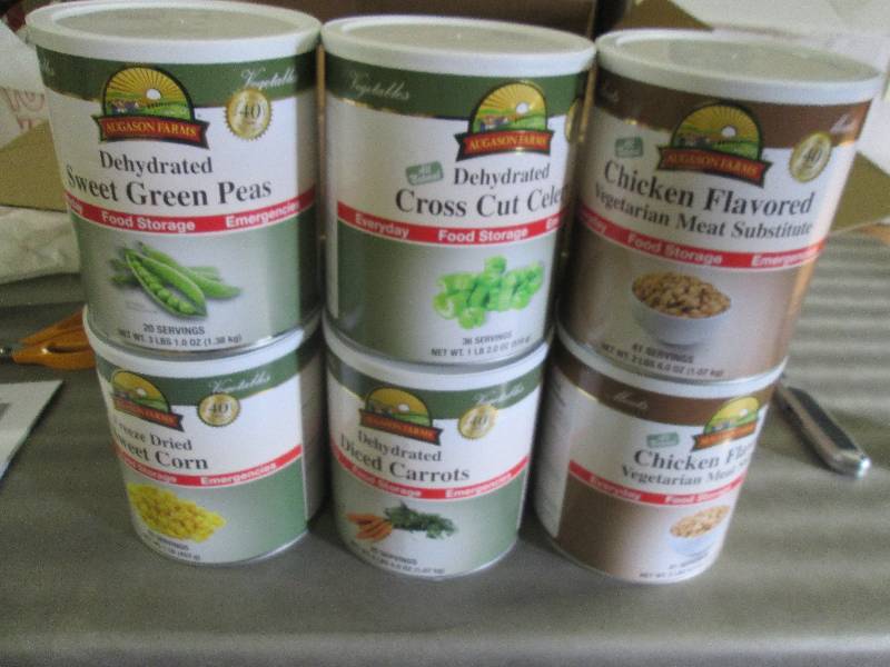 Case of 6 Large Cans Augason Farms ...