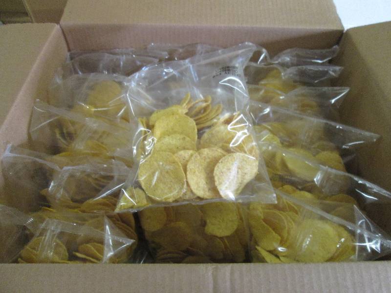 Large Case of Yellow Tortilla Chips...