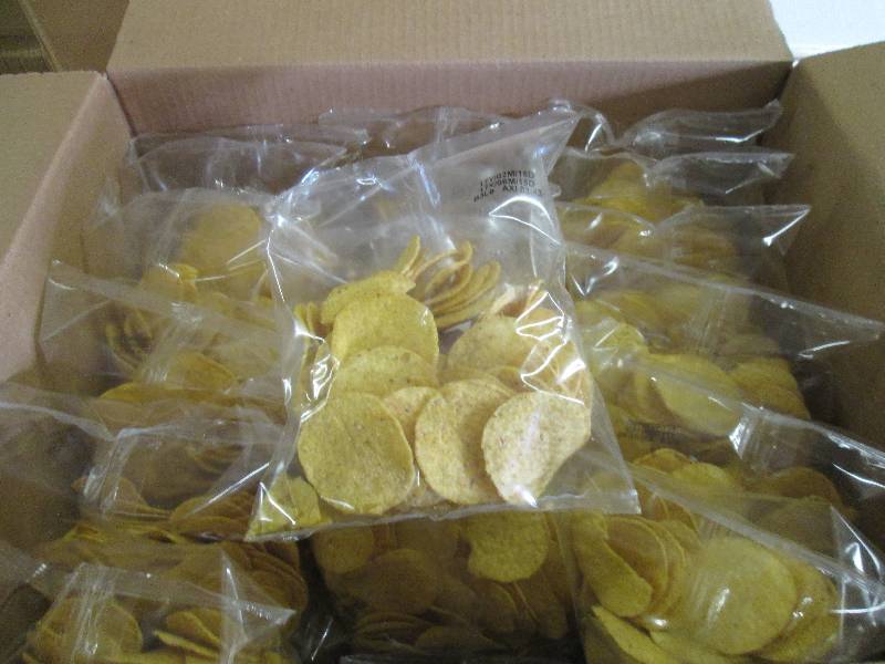 Large Case of Yellow Tortilla Chips...