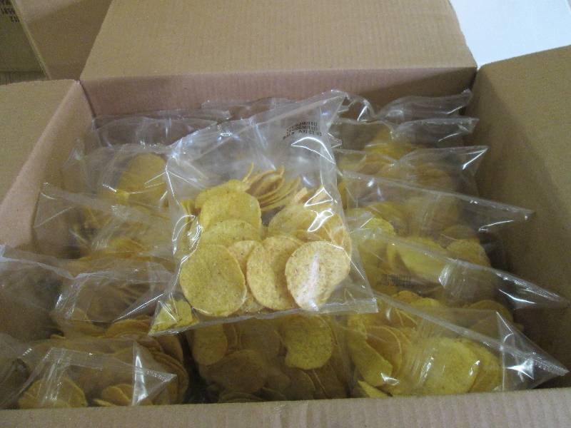 Large Case of Yellow Tortilla Chips...