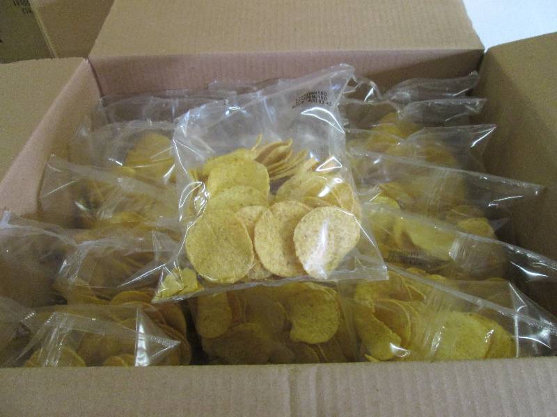 Large Case of Yellow Tortilla Chips...