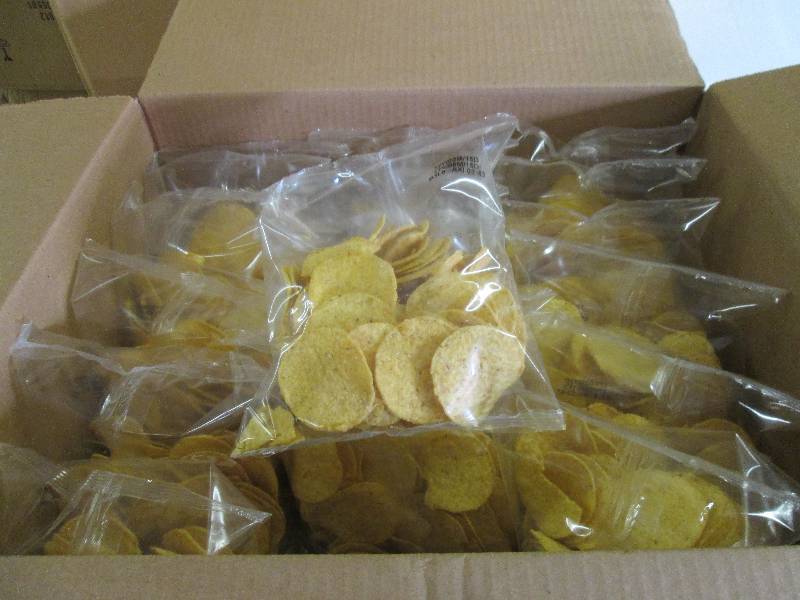 Large Case of Yellow Tortilla Chips...