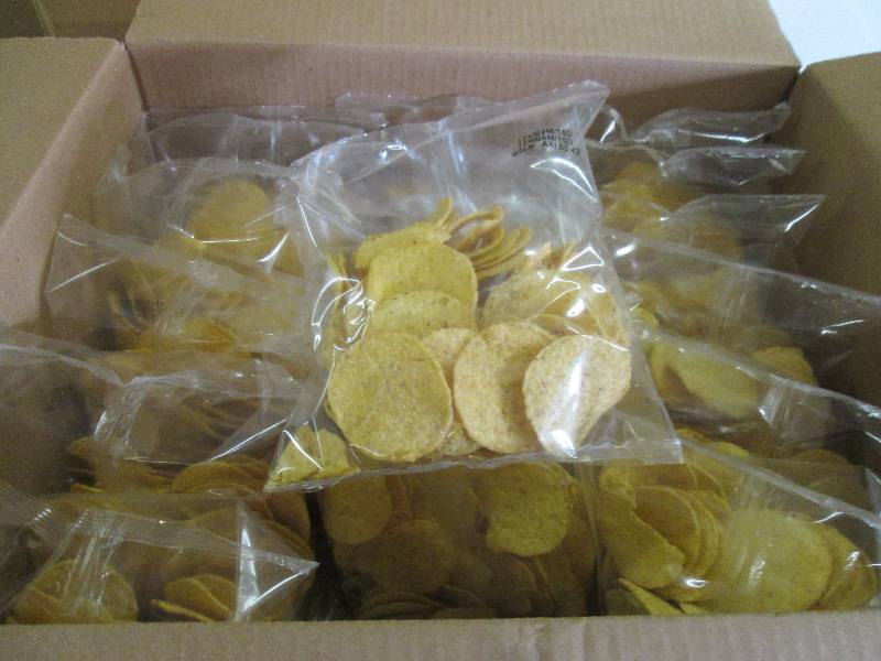 Large Case of Yellow Tortilla Chips...