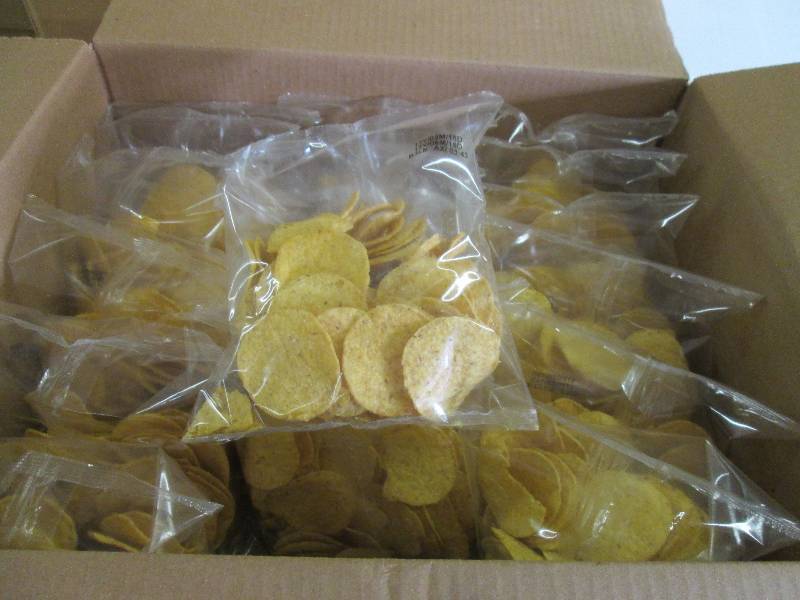 Large Case of Yellow Tortilla Chips...