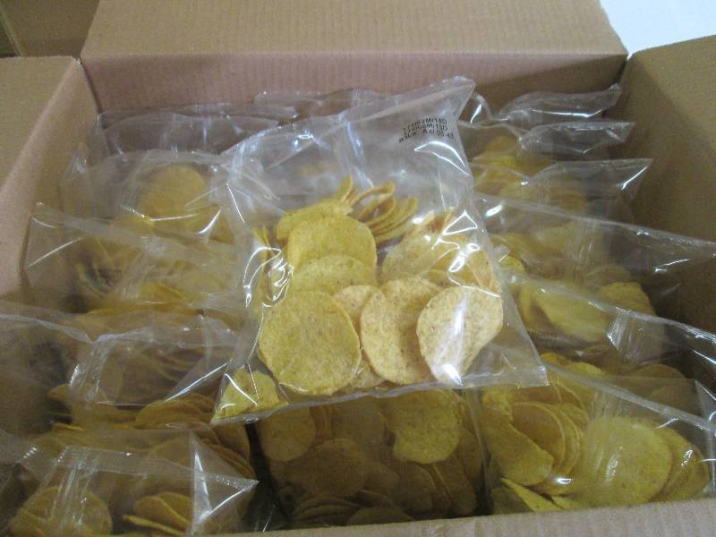 Large Case of Yellow Tortilla Chips...