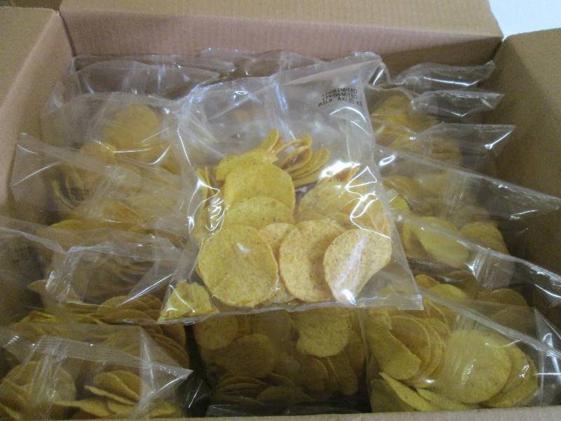 Large Case of Yellow Tortilla Chips...