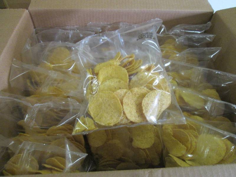 Large Case of Yellow Tortilla Chips...