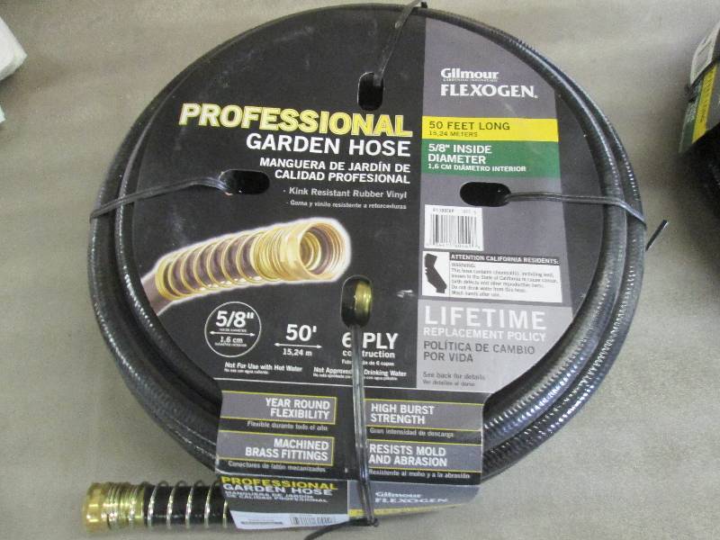 Professional Black Garden Hose 50 x...