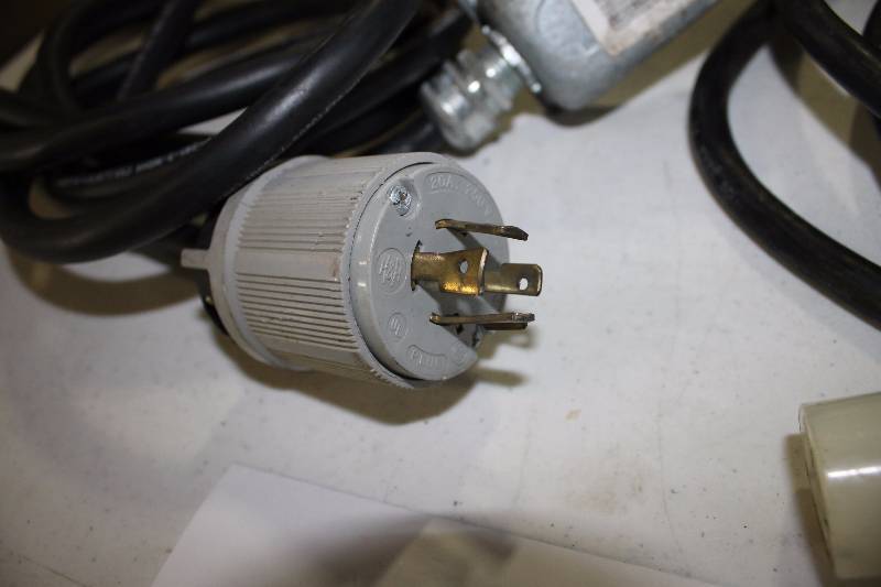 Heavy duty extension cords.  Approximately 4  - 6 long