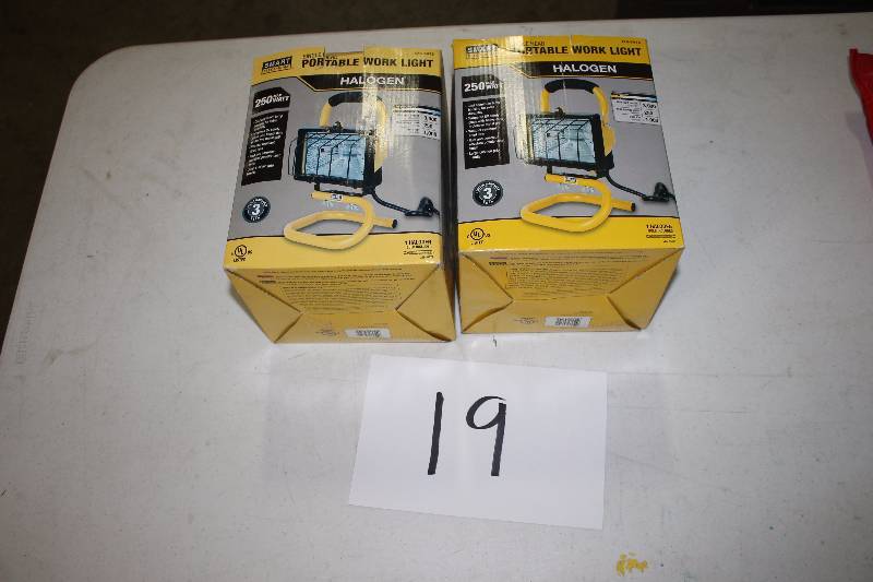Halogen Work Lights - 250w