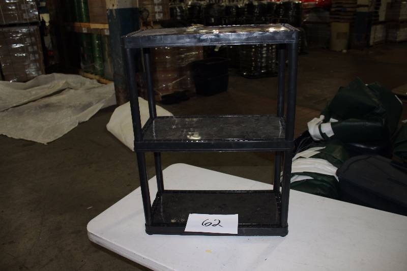 3-Tier Plastic Shelf