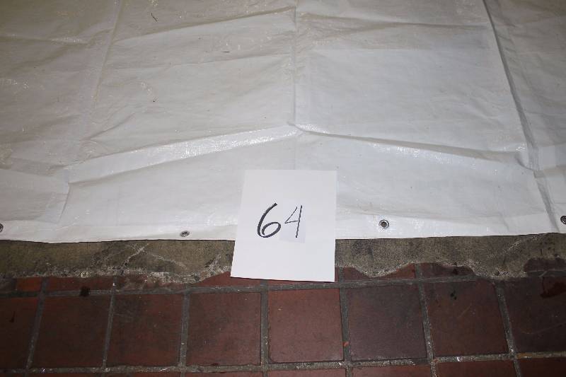 Heavy Duty White Tarp -&nbsp 7 x 34