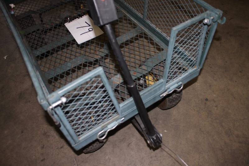 Green Garden Cart