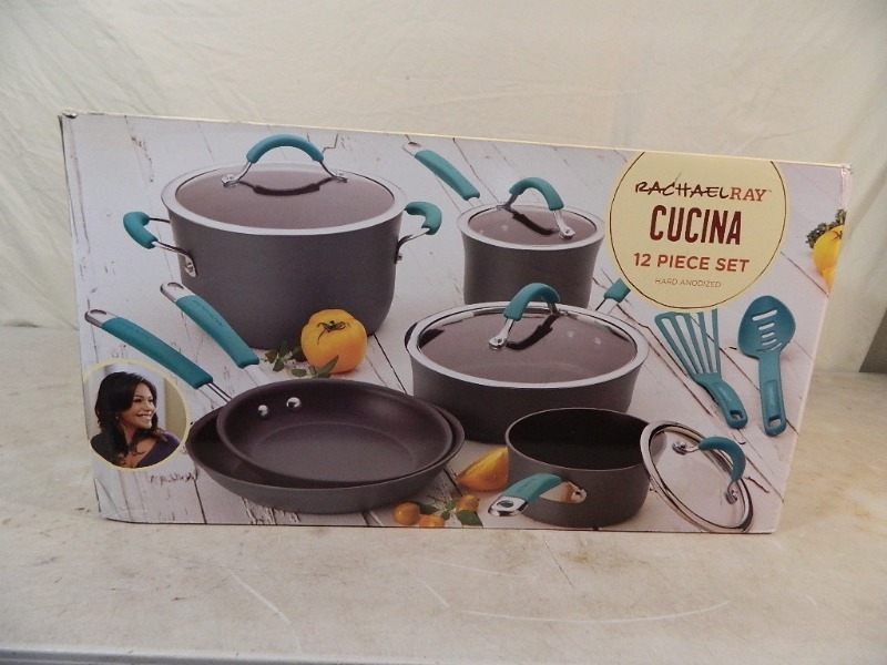 Rachael Ray Cucina 12 Pc Pan Set