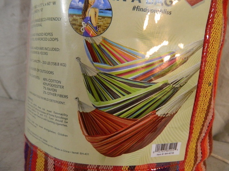 New XL Double Hammock in A Bag
