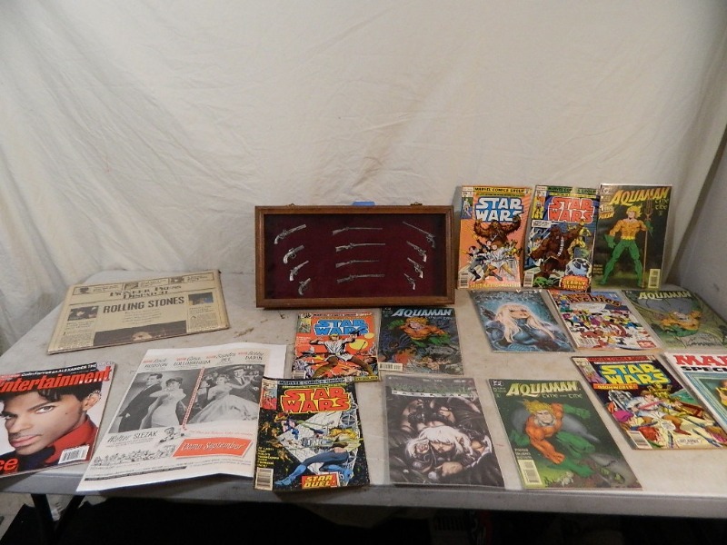 Comic Books, Collectibles, More