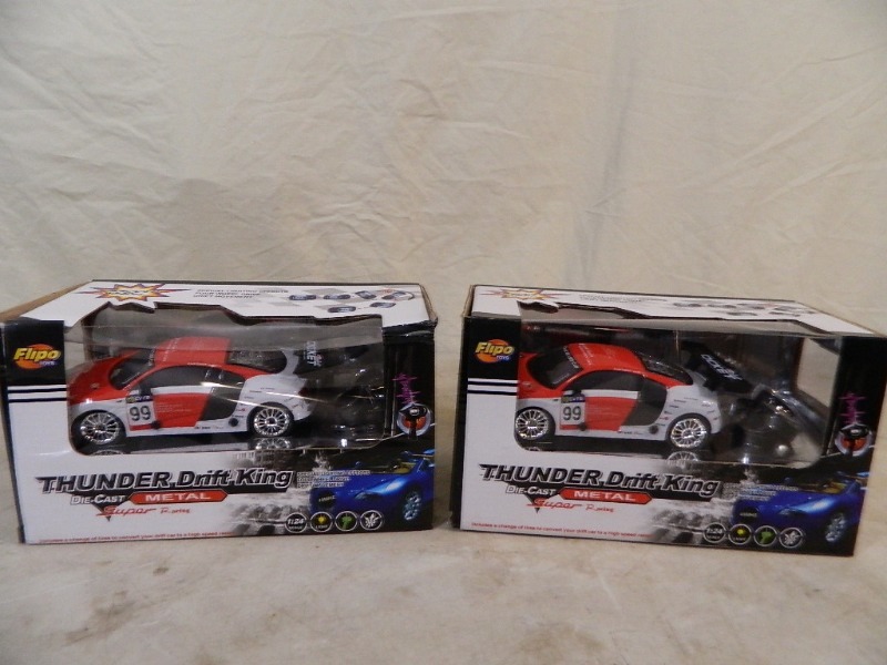 2 New Metal RC Cars