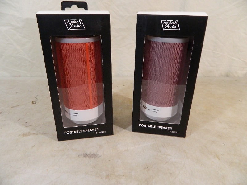 2 New Portable Wireless Speakers