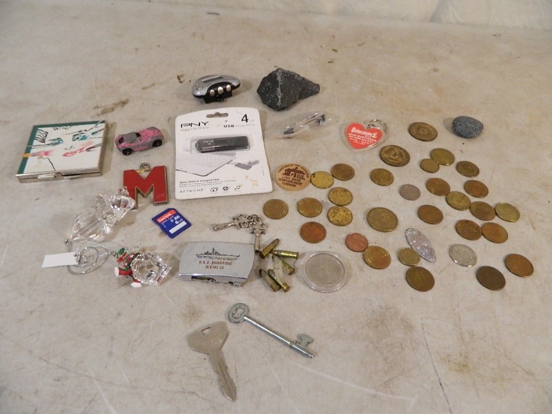 New Flash Drive, Tokens, Coins, Keys, More