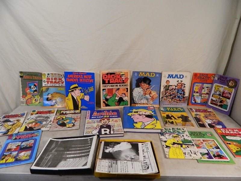 Comics, Books, and Vintage Pictures