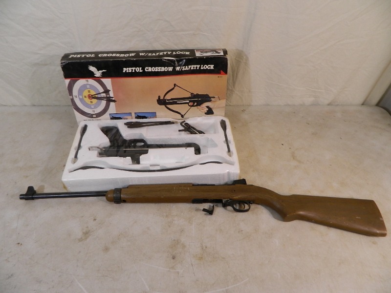 Pellet Gun, New Crossbow, and More
