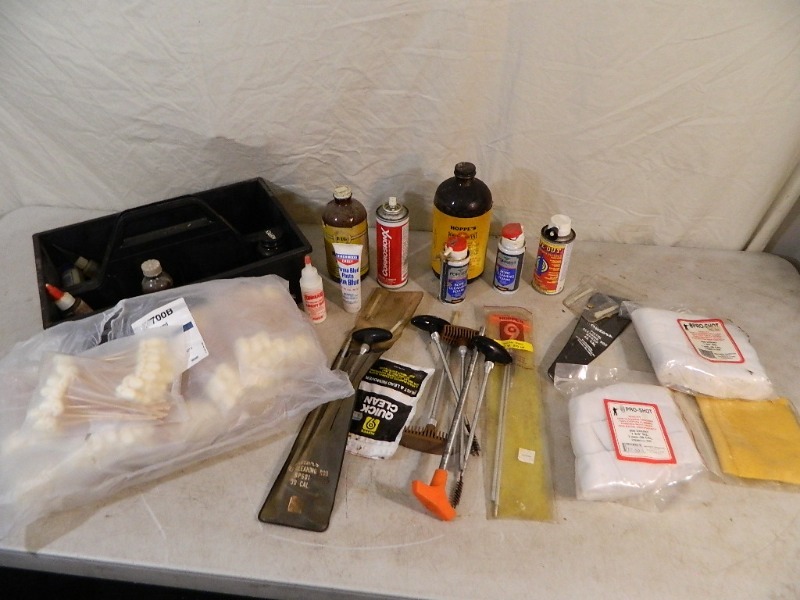 Gun Cleaning Chemicals and Supplies