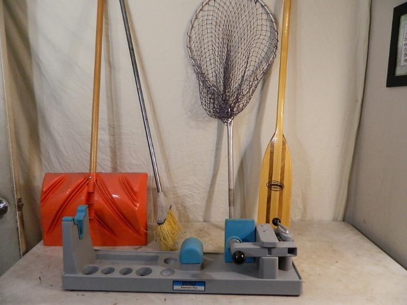 Shooters Vise, Wooden Paddle, More