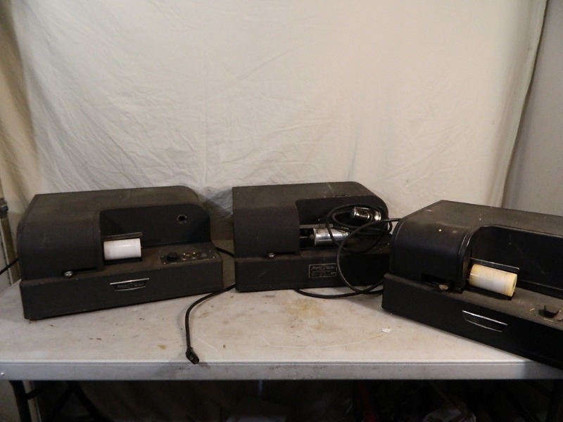 3 Watchmaster Time Recorders  Watch Testers