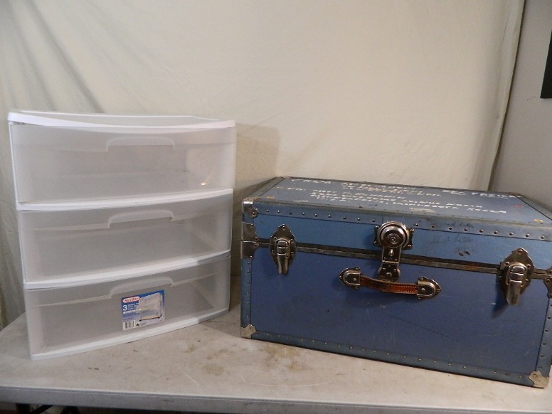 3 Drawer Organizer and Trunk