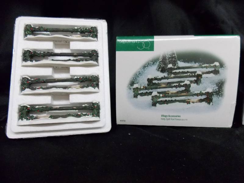 Dept 56 Christmas Village Accessories