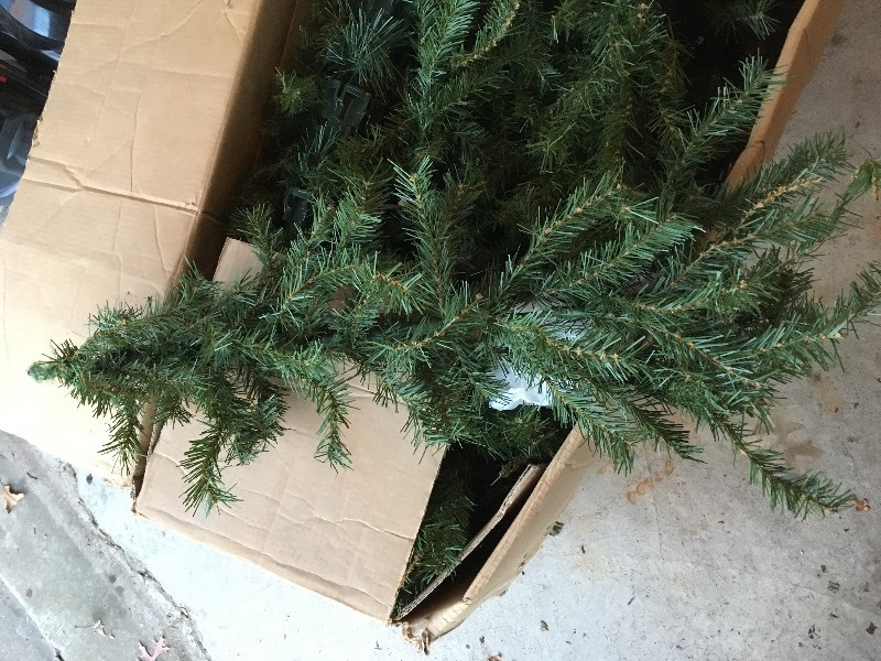 lot 58 image: Christmas Tree - Artificial 7 12