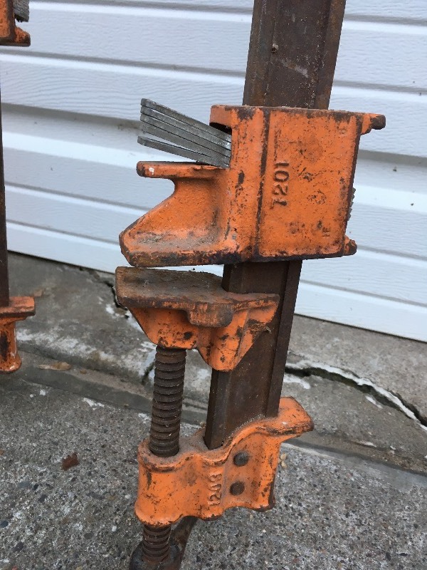 lot 22 image: Pair of Clamps