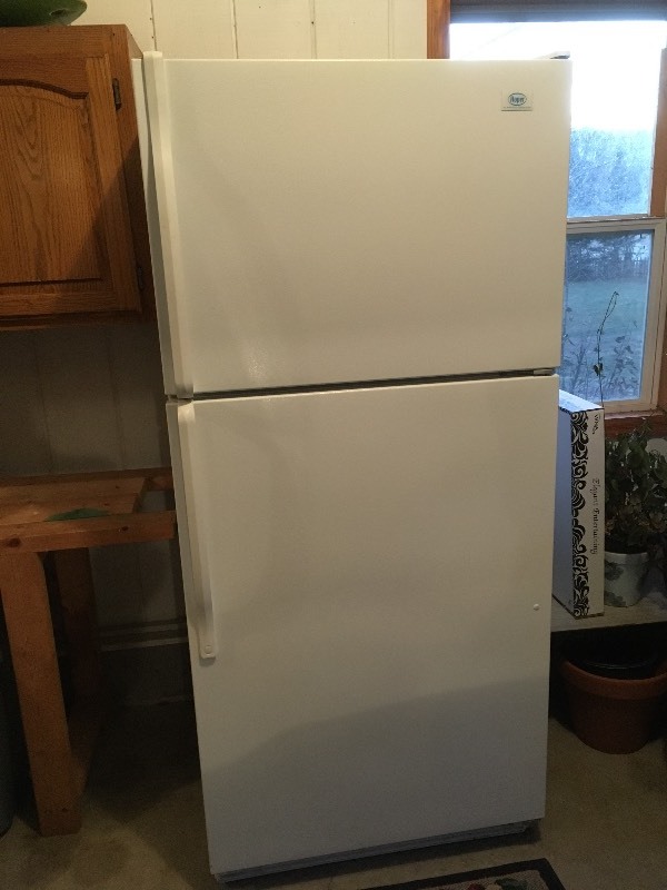 lot 5 image: Refridgerator - Roper by Whirlpool