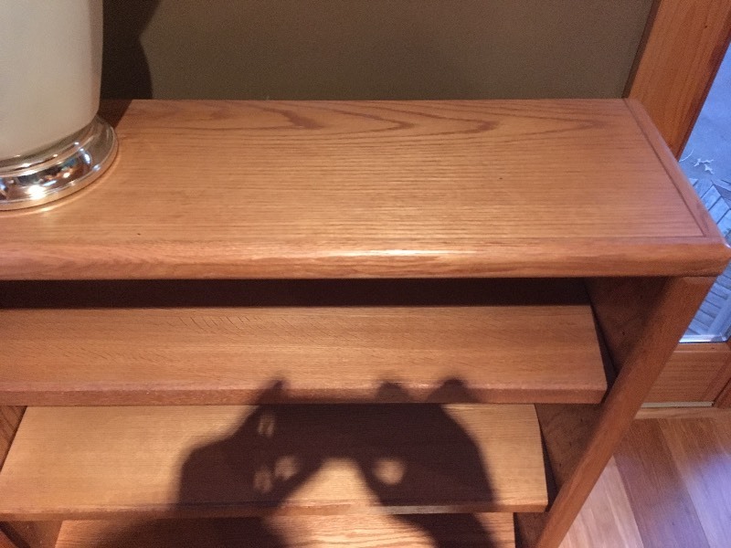 lot 42 image: Oak Bookcase