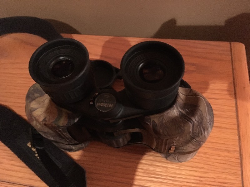 lot 62 image: Nikon Camouflage Binnoculars