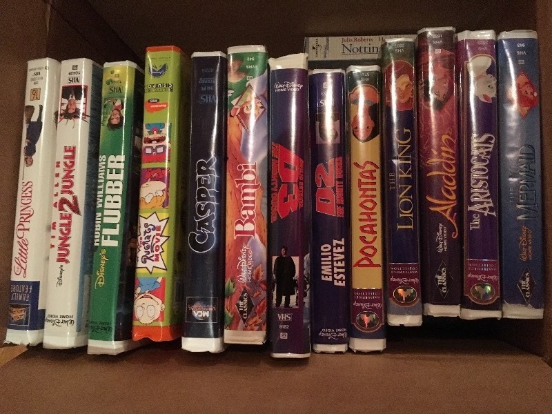 lot 63 image: 32 VHS Tapes - Disney & More
