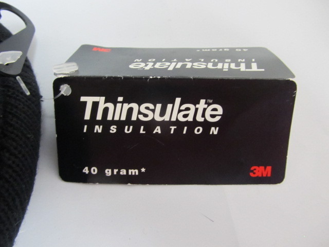 lot 77 image: Thinsulate Brand New Winter Hat - Black