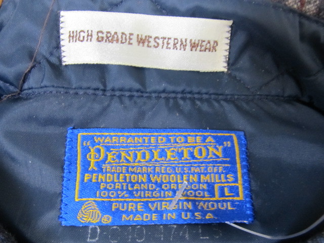 lot 92 image: BRAND NEW Vintage Mens PENDLETON Western Shirt #3
