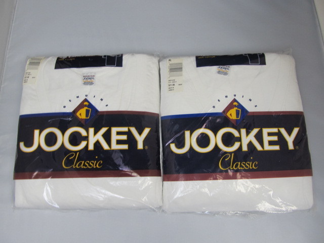lot 113 image: Brand New Jockey V-Neck T-Shirts, XL