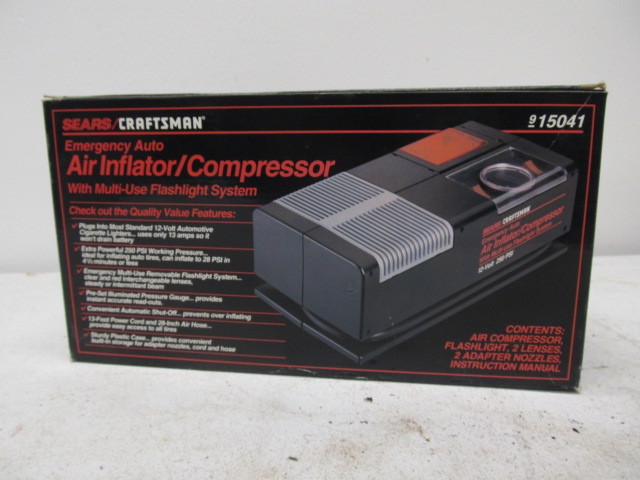 lot 239 image: NEW IN BOX Craftsman Air InflatorCompressor
