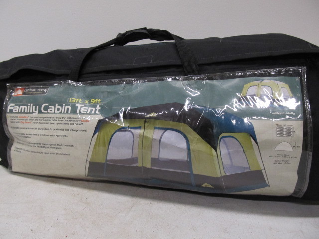 lot 246 image: Ozark Trail 13 x 9 Family Cabin Tent