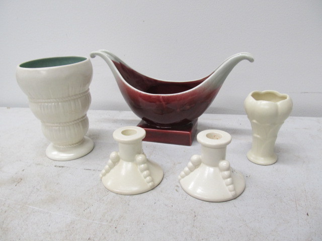 lot 249 image: Group of Vintage RED WING & Rumrill Pottery