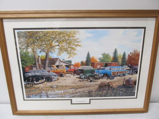lot 254 image: KEN ZYLLA Framed Signed & Numbered Print