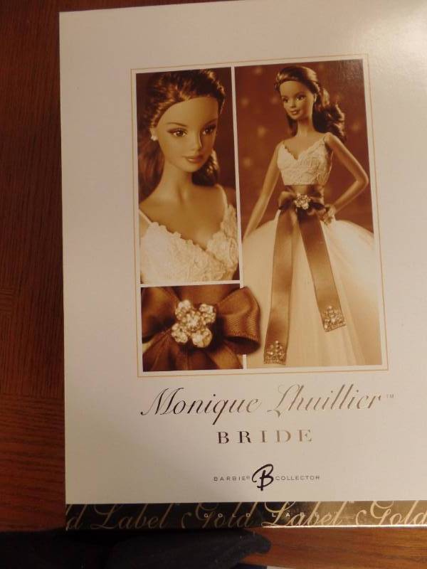 Monique lhuillier bride online barbie