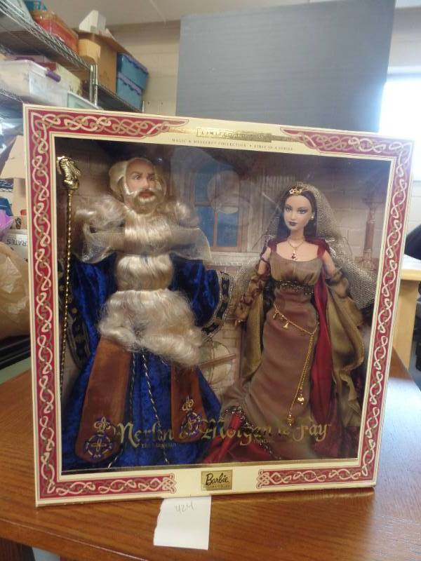 lot 423 image: BARBIE COLLECTIBLES MERLIN & MORGAN LeFAY