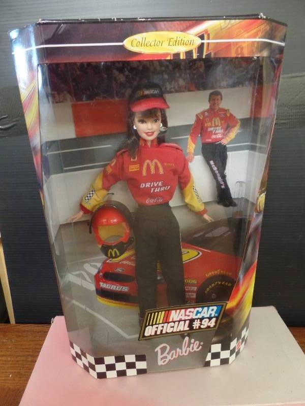 lot 603 image: NASCAR COLLECTOR EDITION BARBIE