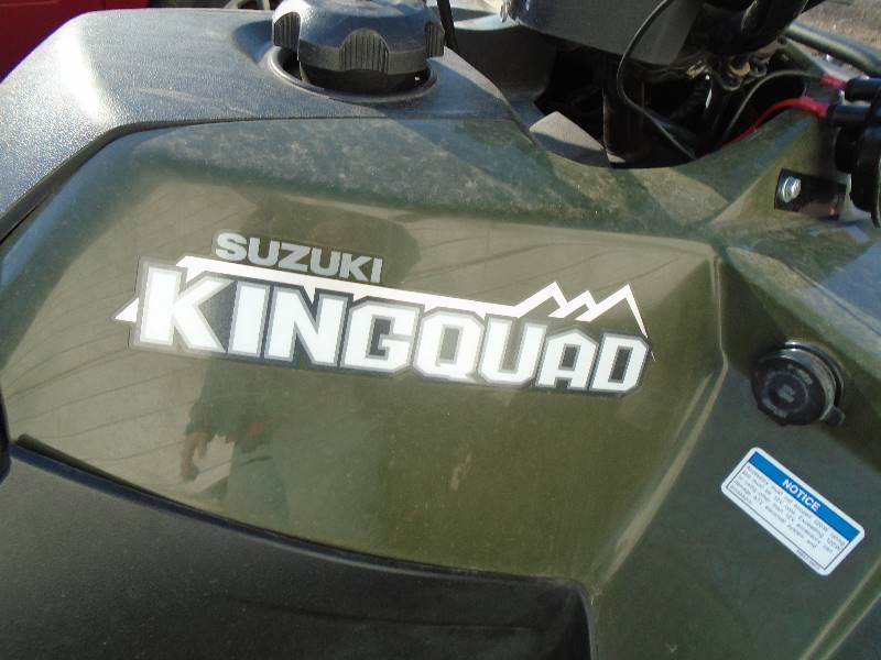 2013 Suzuki KingQuad 400 only 83 miles